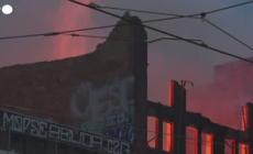 Gigantesco incendio divora un edificio a Sydney