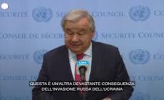 Ucraina, Guterres: "Distruzione diga altra devastante conseguenza invasione russa"