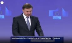 Polonia, Dombrovskis: "Avviata procedura di infrazione per legge su influenze russe"