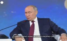 Putin: "La controffensiva ucraina non ha alcuna chance"