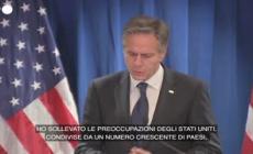 Taiwan, Blinken: "Gli Stati Uniti non ne sostengono l'indipendenza"