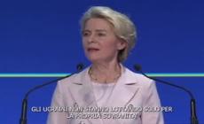 Ucraina, von der Leyen:  "Sono certa., fara' parte dell'Unione europea"