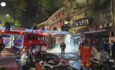 Cina, esplosione in un ristorante: almeno 31 morti