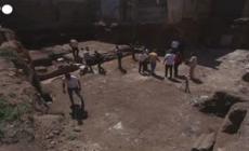 Siria, svelati nuovi pannelli del mosaico di epoca romana a Al-Rastan