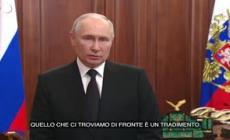 Putin: "Prigozhin ha tradito Mosca per ambizione personale"