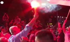 Grecia, festeggiamenti per le strade di Atene  per il trionfo elettorale di Mitsotakis