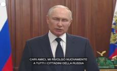 Russia, Putin: "Tutti i tentativi di creare disordini interni falliranno"