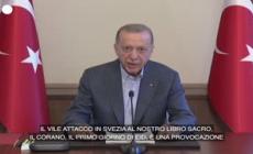 Erdogan: "Il rogo del Corano non e' liberta' di pensiero"