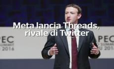 Meta lancia Threads, rivale di Twitter