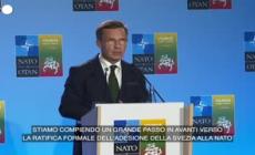 Premier Svezia: "Grande passo in avanti per adesione alla Nato"