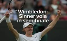 Wimbledon: Sinner vola in semifinale