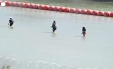 Migranti, Usa-Messico: muro di boe sul Rio Grande per bloccarli
