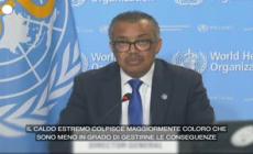 Oms:  "Sistemi sanitari sotto pressione per le ondate di calore"