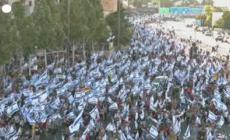 Marea di dimostranti a Gerusalemme contro la riforma Netanyahu