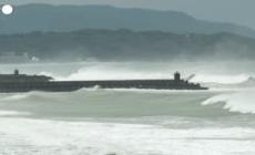 Taiwan, il tifone Khanun provoca mareggiate: onde alte colpiscono la costa