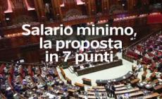 Salario minimo, la proposta in 7 punti delle opposizioni