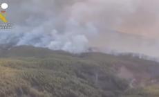 Spagna, incendio nel parco nazionale di Tenerife