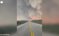 Incendi in Canada, le autorita' ordinano l'evacuazione di Yellowknife