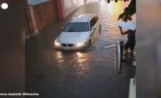 Germania, forti temporali causano allagamenti in Renania