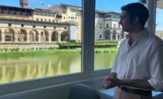 Corridoio vasariano imbrattato, il rammarico di due fiorentini