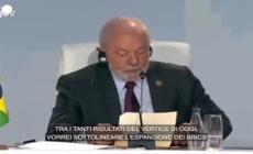 Brics, Lula da' il benvenuto ai nuovi Paesi membri
