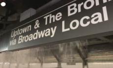 New York, si rompe una tubatura: metro allagata a Times Square