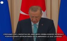 Erdogan: "Nuovo pacchetto di proposte per rilanciare l'accordo sul grano"