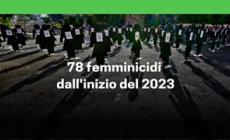Sono 78 i femminicidi dall'inizio del 2023