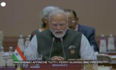 Terremoto, Modi: "Il mondo intero e' con il Marocco"