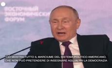 Putin: "Contro Trump una persecuzione politica"