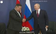 Iniziati i colloqui tra Putin e Kim Jong-un