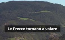 Le Frecce Tricolori tornano ad esibirsi