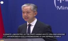 Cina:  "Summit con Giappone e Corea del Sud il prima possibile"