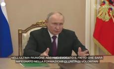 Putin affida al vice di Prigozhin il corpo volontari
