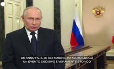 Putin celebra la "riunificazione di 4 regioni alla Russia"