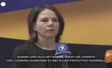 Ucraina, Berlino: "Serve uno scudo di protezione invernale"