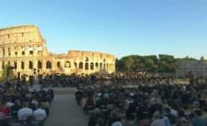Roma, al Tempio di Venere il concerto della banda della Polizia