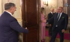 Senato, La Russa riceve il presidente del Consiglio nazionale austriaco