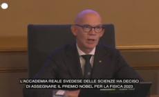Nobel per la Fisica ad Agostini, Krausz e L'Huillier