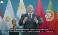 Annuncio della Fifa: "I Mondiali 2030 toccheranno tre continenti"