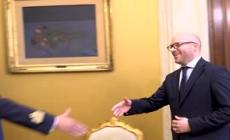 Camera, il presidente Fontana riceve l'astronauta Luca Parmitano