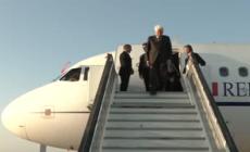 Mattarella in Portogallo, l'arrivo a Porto per il vertice del Gruppo Arraiolos