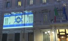 Israele, bandiera proiettata sulla facciata del Senato in segno di solidarieta'