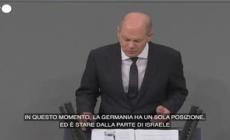 Scholz: "Hamas senza Iran non avrebbe potuto attaccare"