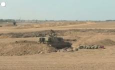 Israele, l'esercito schierato vicino al confine con la Striscia di Gaza