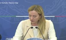 Meloni: "Il taglio del cuneo e' un aumento di 100 euro al mese per 14 milioni di cittadini"