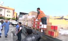 Gaza, un camion di aiuti dell'Oms arriva all'ospedale Nasser
