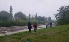 Maltempo, allagamenti e torrenti in piena nel Parmense: monitoraggio sul Baganza