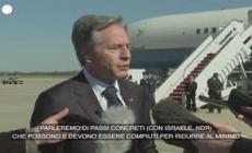 Medio Oriente, Blinken: "Gli Stati Uniti sono determinati a scoraggiare l'escalation"