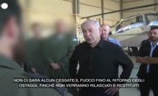 Israele, Netanyahu: "Nessun cessate il fuoco fino al ritorno degli ostaggi"